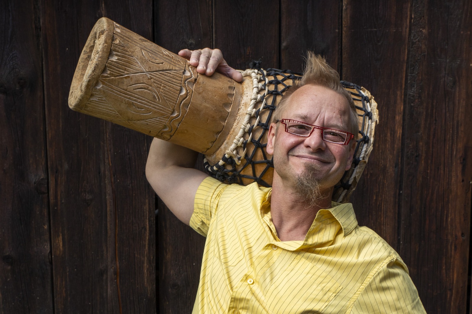 Markus Warum mit Djembe